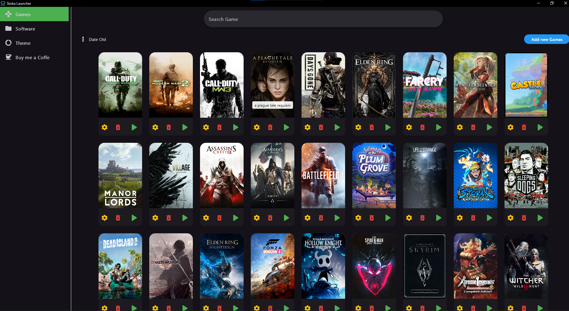 Launcher screenshot 2